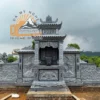 Lăng thờ cánh 2 mái đẹp -  QLC02