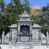 Lăng thờ cánh 2 mái đẹp -  QLC02
