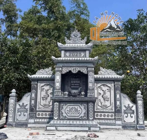 Lăng thờ cánh 2 mái đẹp -  QLC02