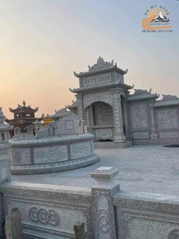 Lầu thờ , lăng thờ tam quan đẹp
