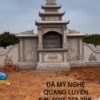 Khuôn viên lăng mộ đá granit nhà bác Cải tại Hải Dương