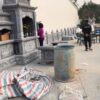 Khuôn viên nhà bác Hà lắp đặt ở Lạng Sơn