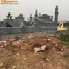Mẫu tam sơn đá khuôn viên lăng mộ