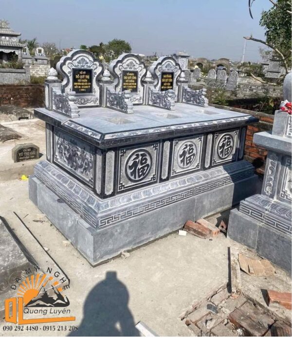 Mộ đá đôi đẹp