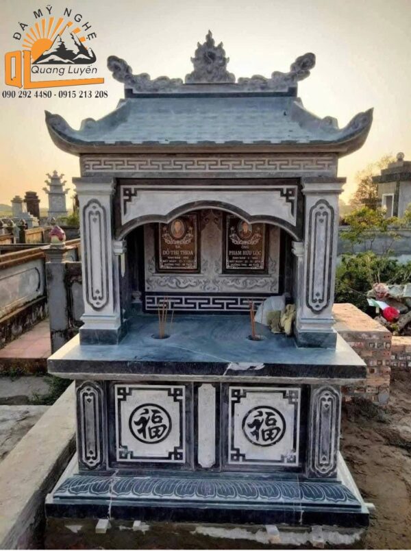 Mộ đá đôi đẹp