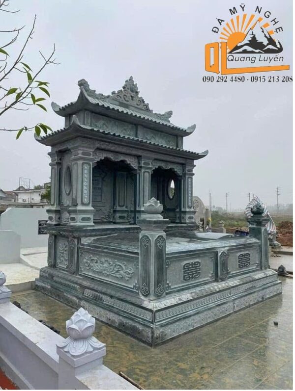 Mộ đá đôi đẹp
